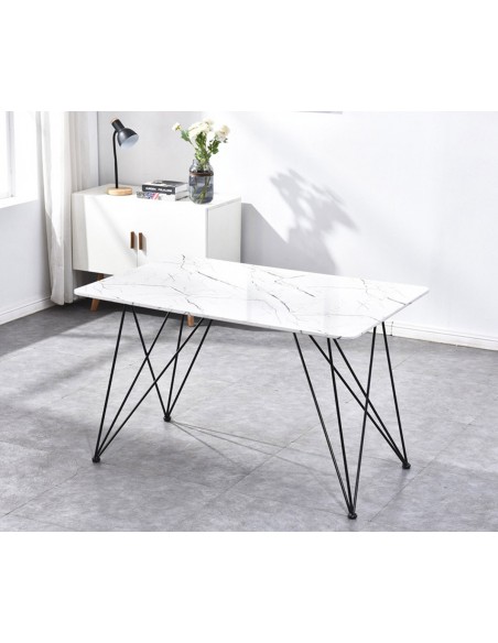 KRYSTAL 80x120 metal table - 2 years guarantee | Avant Garde