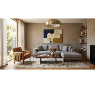 Warmy corner sofa