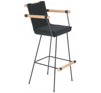 Funky metal bar stool - 2 years guarantee | Avant Garde