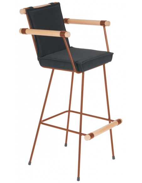 Funky metal bar stool - 2 years guarantee | Avant Garde