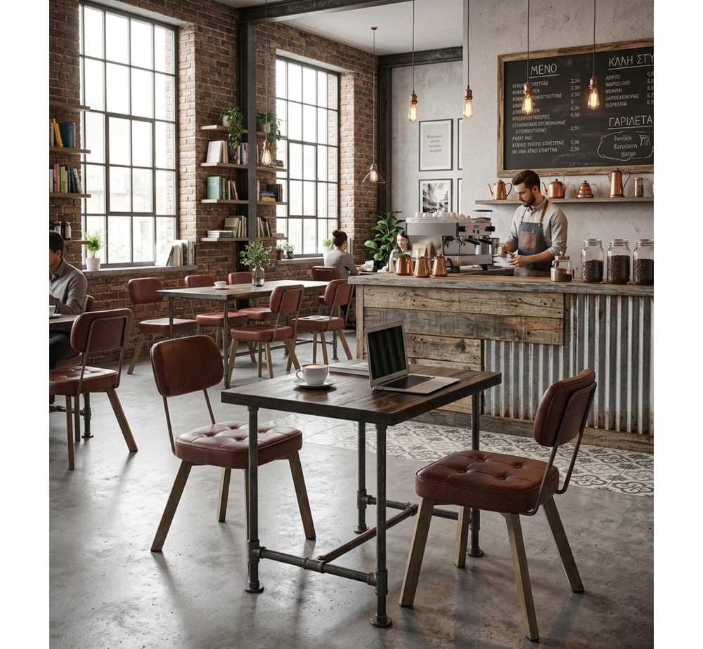 Corner-S metal chair | Avant Garde