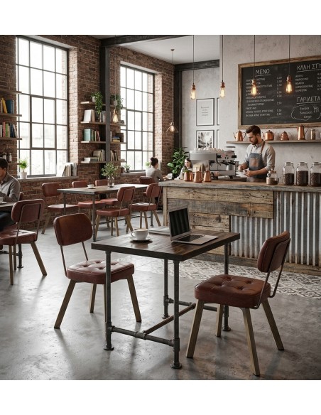 Corner-S metal chair | Avant Garde
