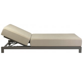 Aperol 2 lounger with cushion - 2 years guarantee | Avant Garde