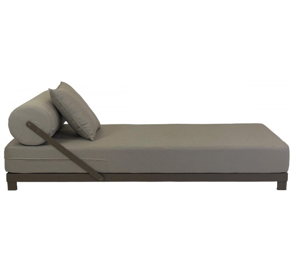 Lara aluminum sunlounger - 2 years guarantee | Avant Garde
