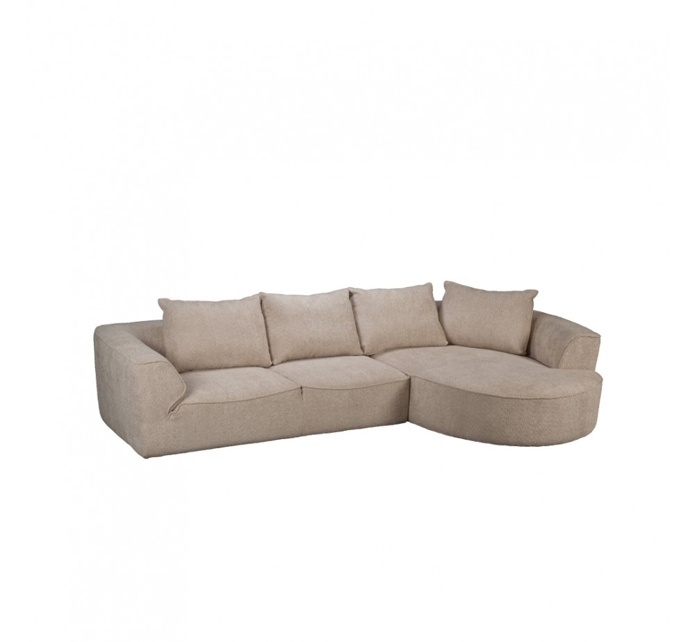 BIBO SOFA CORNER RIGHT GREZ ANTHOLOGY 02 350x192xH88cm