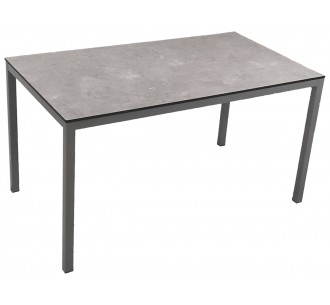 Tuesday grey aluminum table - 2 years guarantee | Avant Garde