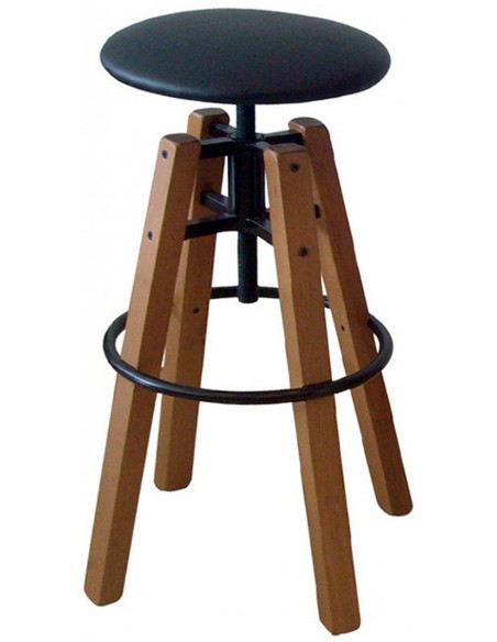 Barock wooden bar stool - 2 years guarantee | Avant Garde