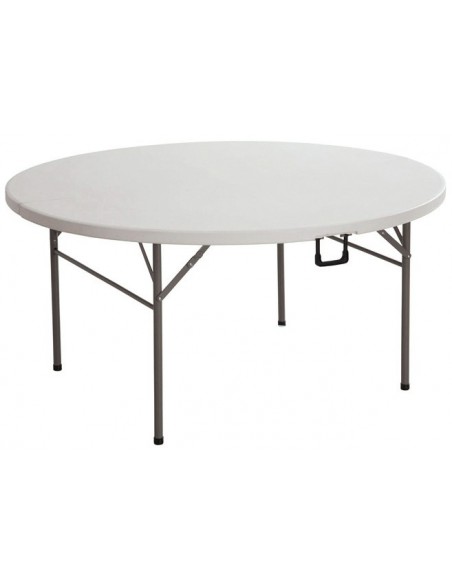 Sofia Ø154 folding round table - suitcase | Avant Garde