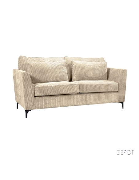 FOREVER SOFA 2SEAT BEIGE LINCOLN 03 183x96xH93cm