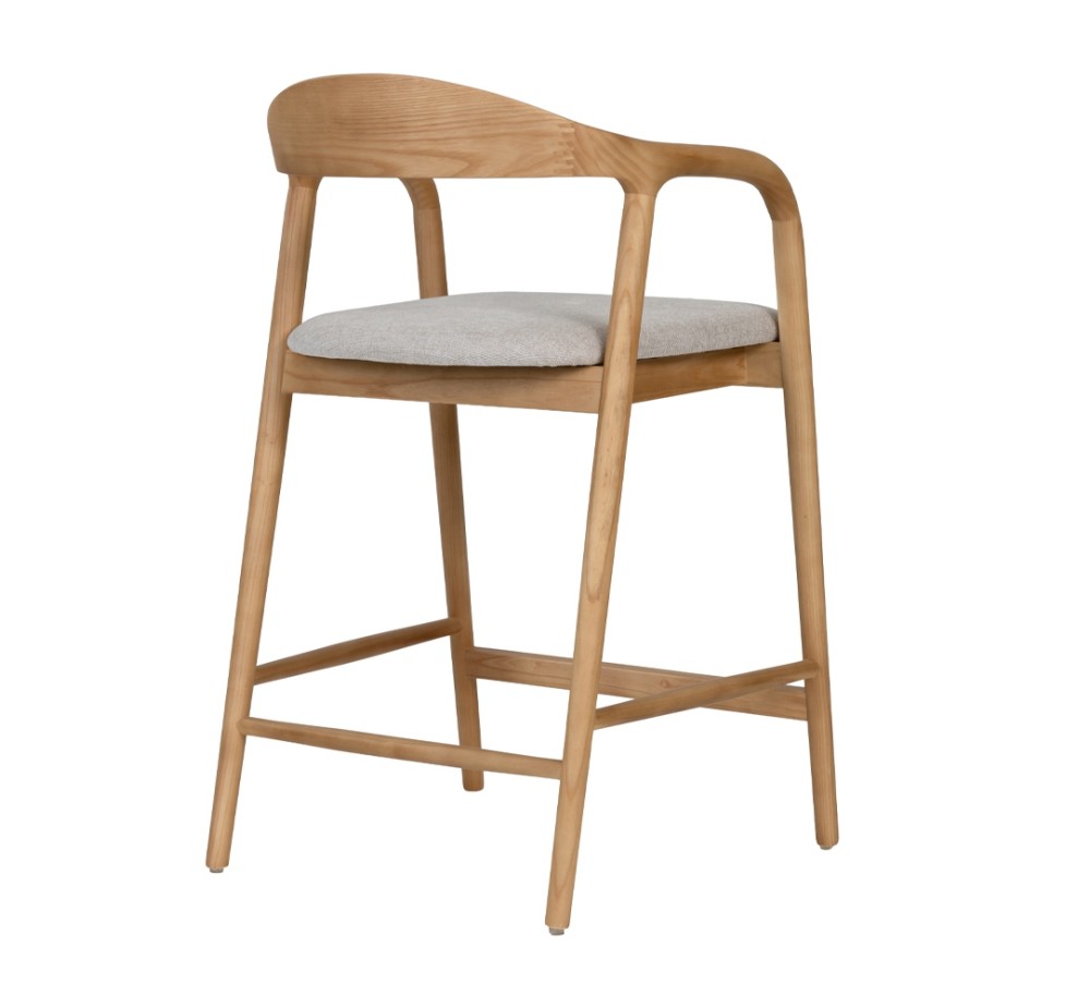 TUTTO ΣΚΑΜΠΟ BAR OAK BEIGE 62x56xH93cm