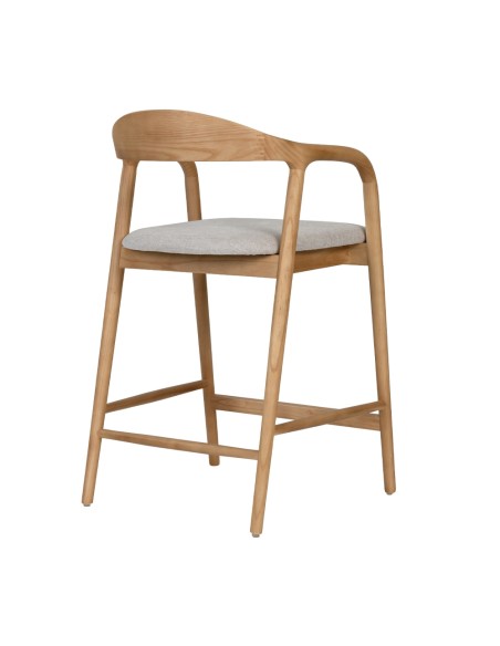 TUTTO ΣΚΑΜΠΟ BAR OAK BEIGE 62x56xH93cm
