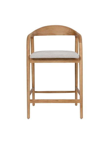 TUTTO ΣΚΑΜΠΟ BAR OAK BEIGE 62x56xH93cm