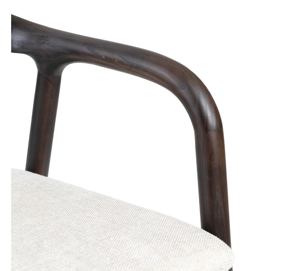 TUTTO ΣΚΑΜΠΟ BAR ΚΑΦΕ BITTER BEIGE 62x56xH93cm