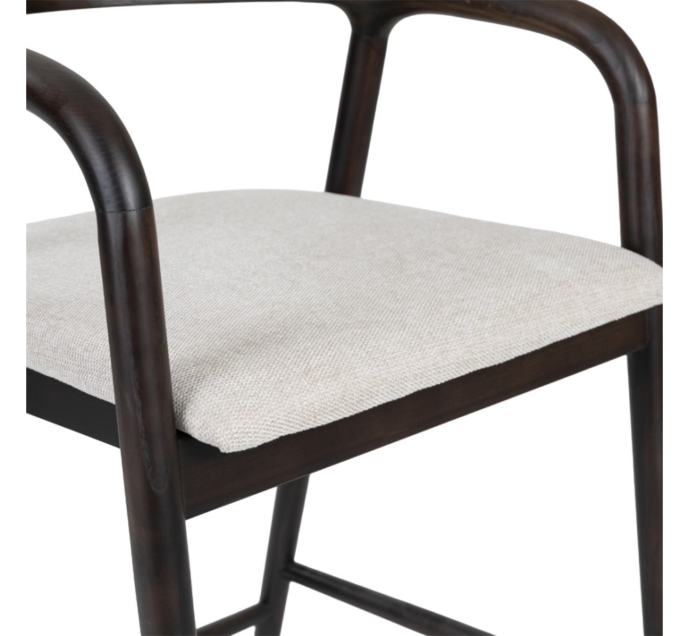TUTTO ΣΚΑΜΠΟ BAR ΚΑΦΕ BITTER BEIGE 62x56xH93cm