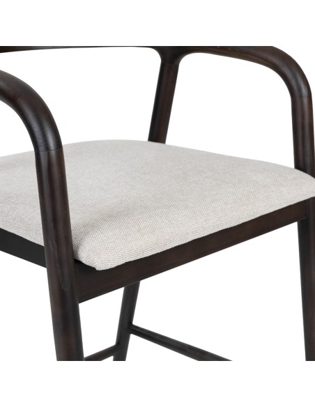 TUTTO ΣΚΑΜΠΟ BAR ΚΑΦΕ BITTER BEIGE 62x56xH93cm