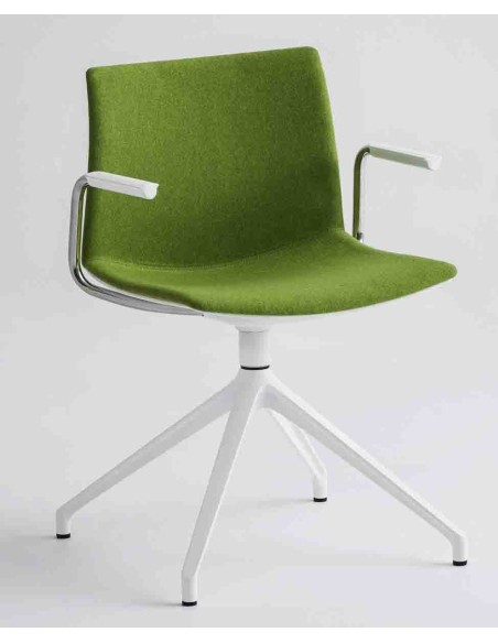 Kanvas 2 U BR Front upholstered office armchair by Gaber | Avant Garde