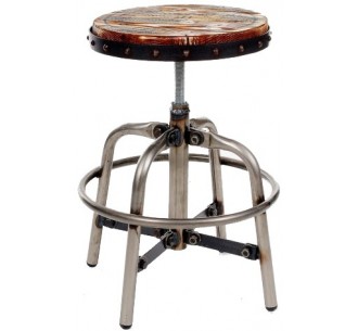 Doe metal bar stool