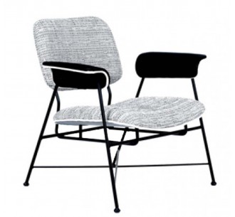 AVF159 Lounge metal armchair