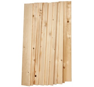 Set Boards for bed 10pcs wooden