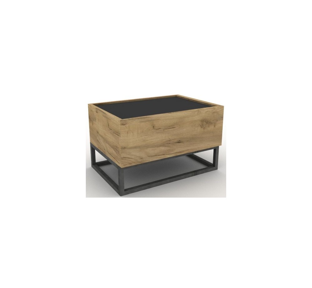 Iron-1 bedside table