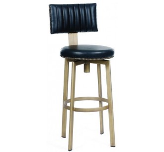 Avery metal bar stool