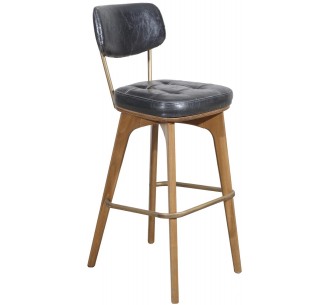 AVG328 wooden bar stool