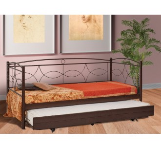 MC48 metal sofa with sliding bed