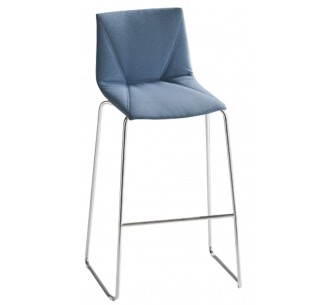Colorfive Wrap upholstered barstool