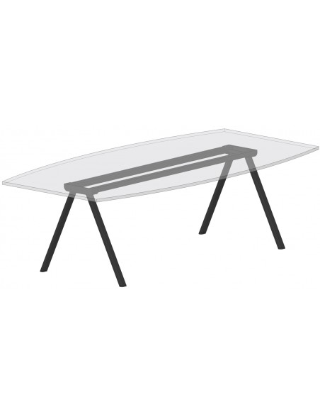 Surfy Hub 2027 oval table by Gaber | Avant Garde