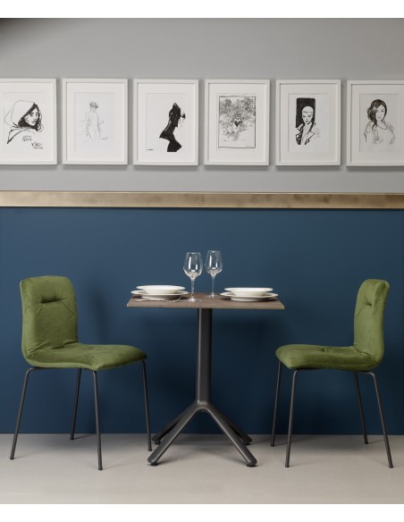 ALICE pop art.2673 metal chair by SCAB | Avant Garde