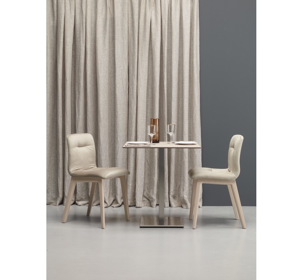 Natural alice pop art.2849 wooden chair by SCAB | Avant Garde