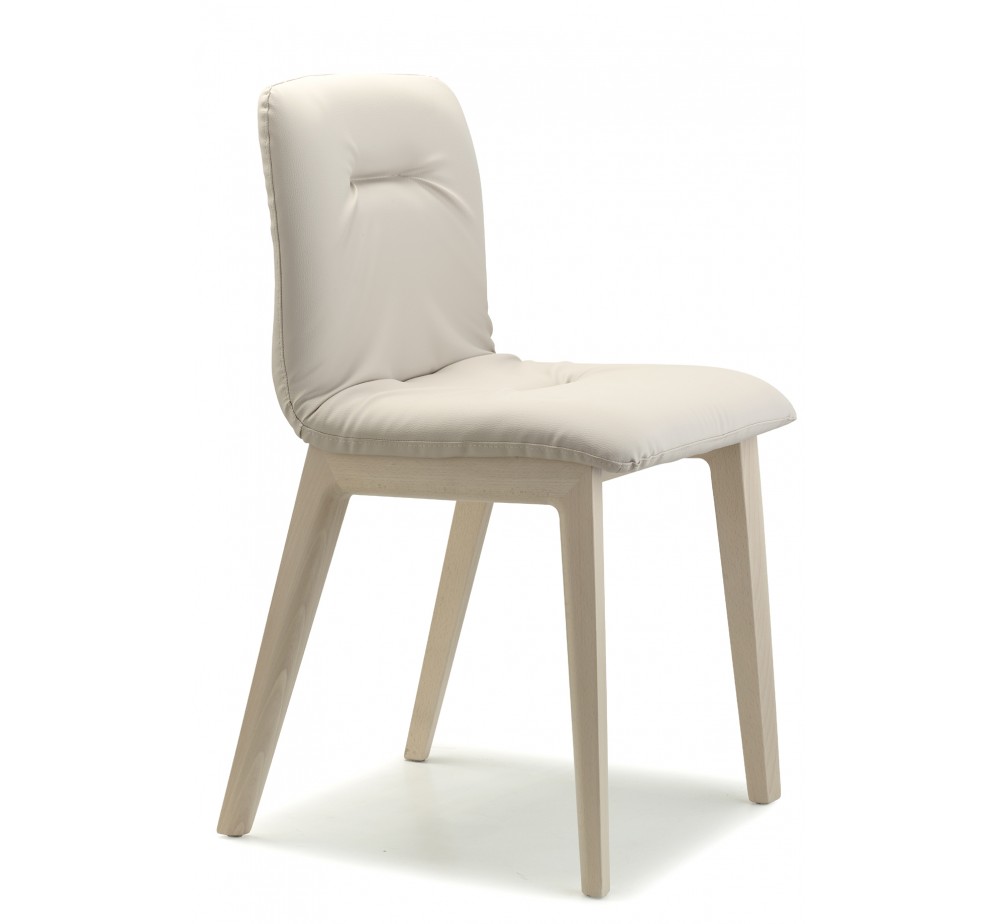 Natural alice pop art.2849 wooden chair by SCAB | Avant Garde