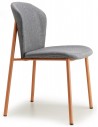 VE - Matt terracotta coated steel, embossed finish