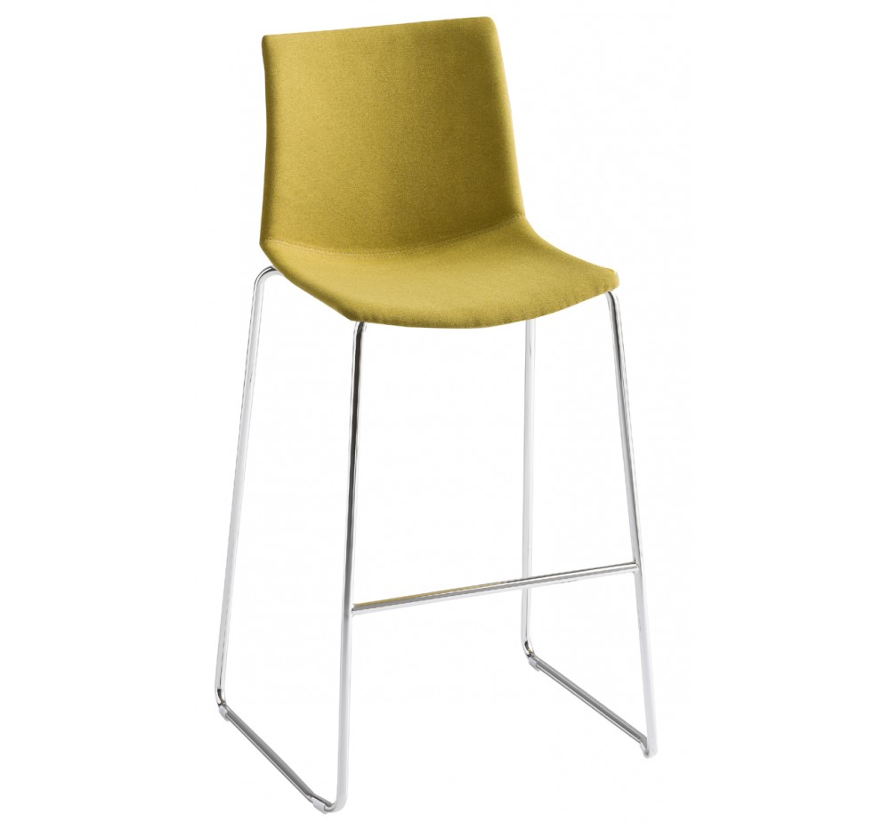 Kanvas cod.363.--/I66ST upholstered σκαμπό bar της Gaber | Avant Garde