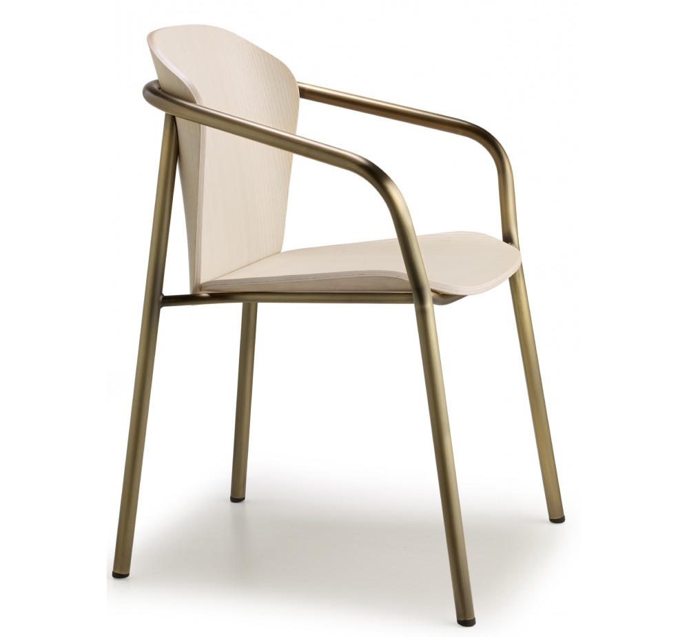 Finn art.2896 metal armchair by SCAB | Avant Garde
