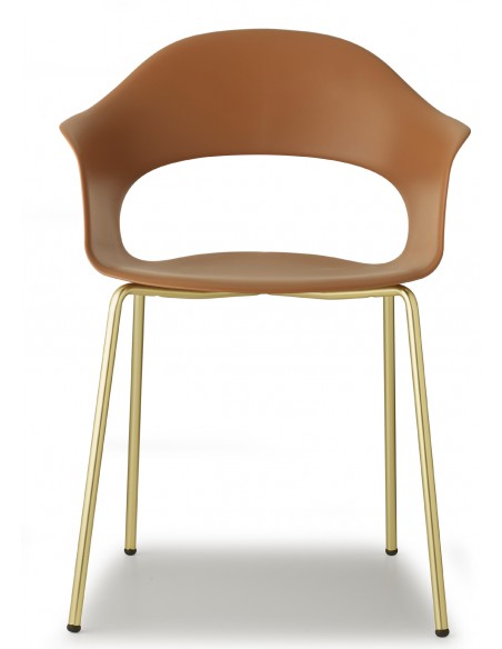 Lady B indoor metal armchair by SCAB | Avant Garde