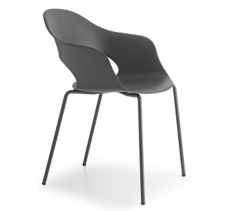 Lady B go green art.2700 metal armchair