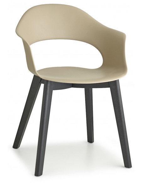 Natural lady B art.2843 wooden armchair by SCAB | Avant Garde