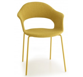 Lady B pop art.2698 metal armchair