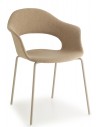 VT - Matt dove grey coated steel, embossed finish