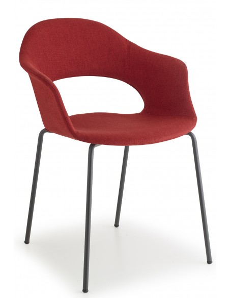 Lady B pop art.2698 metal armchair by SCAB | Avant Garde