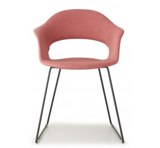 Lady B pop art.2699 metal armchair