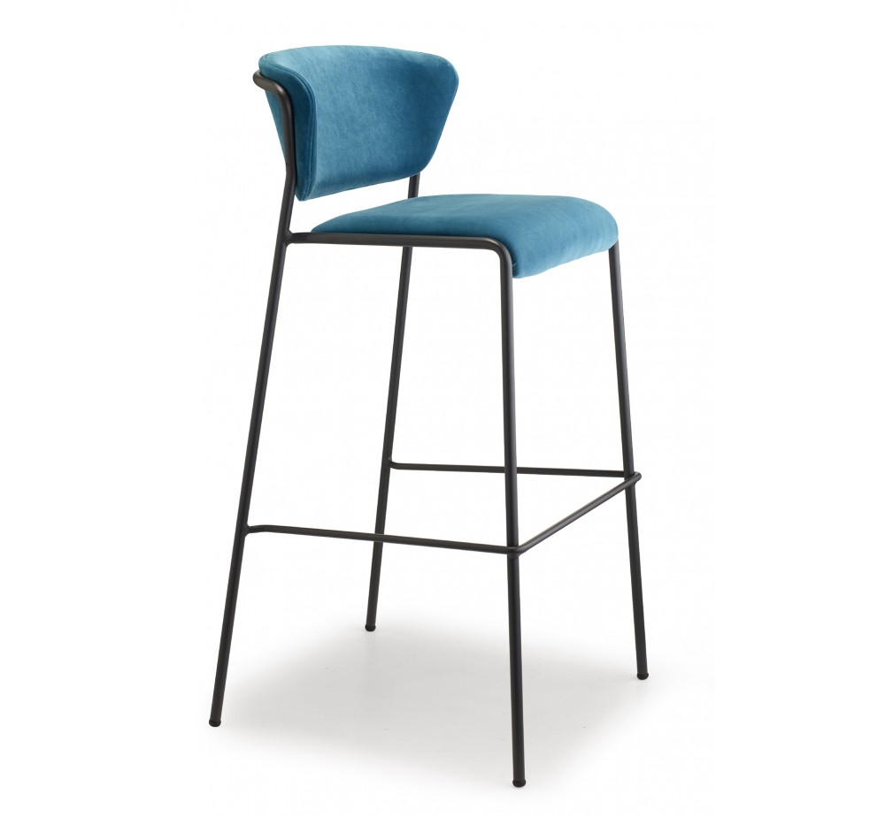 Lisa art.2855 metal barstool (h75) by SCAB | Avant Garde