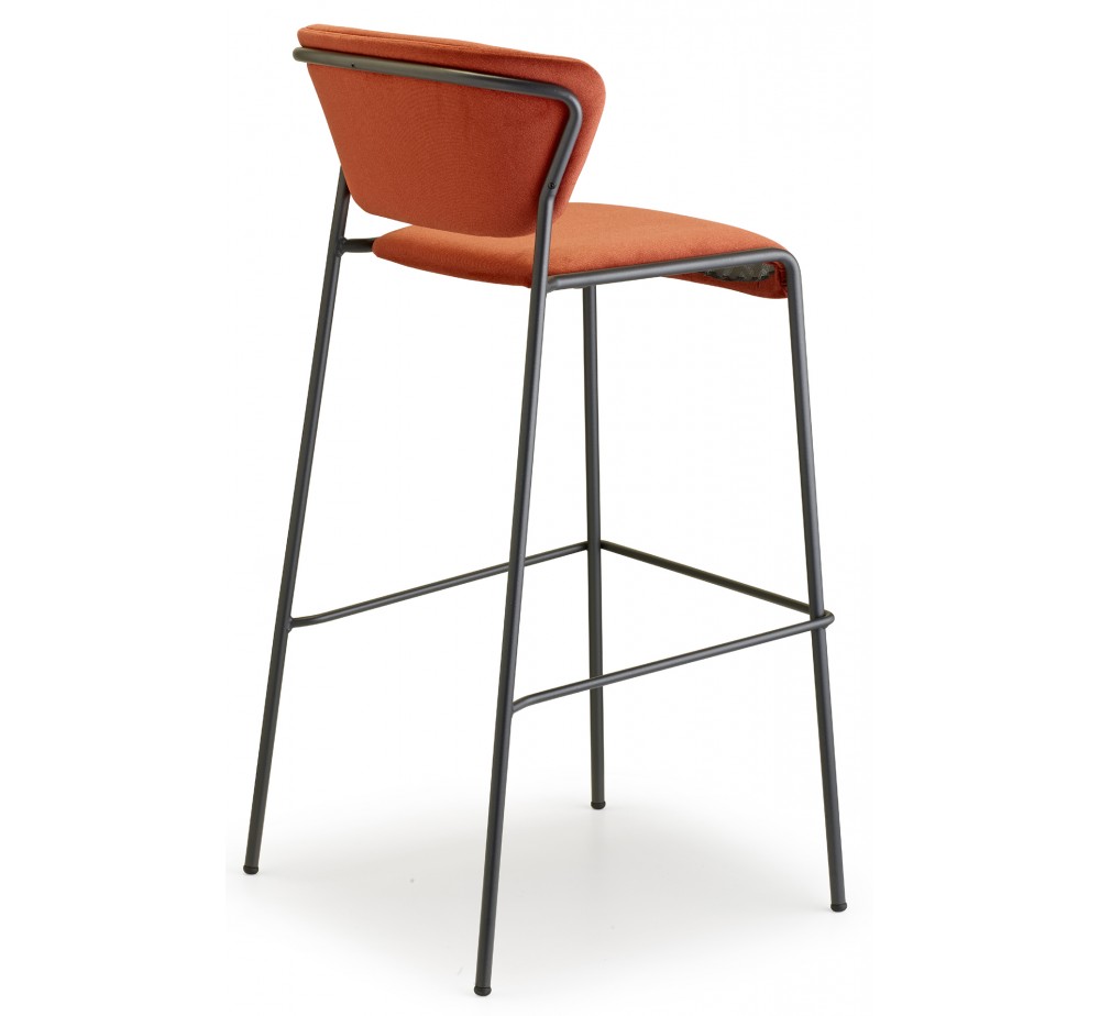 Lisa art.2855 metal barstool (h75) by SCAB | Avant Garde