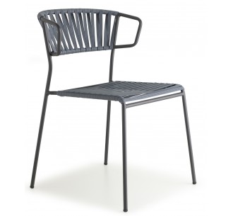 Lisa club art.2873 metal armchair
