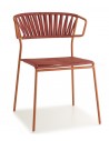 ZE - Zinc and matt terracotta coated, embossed finish