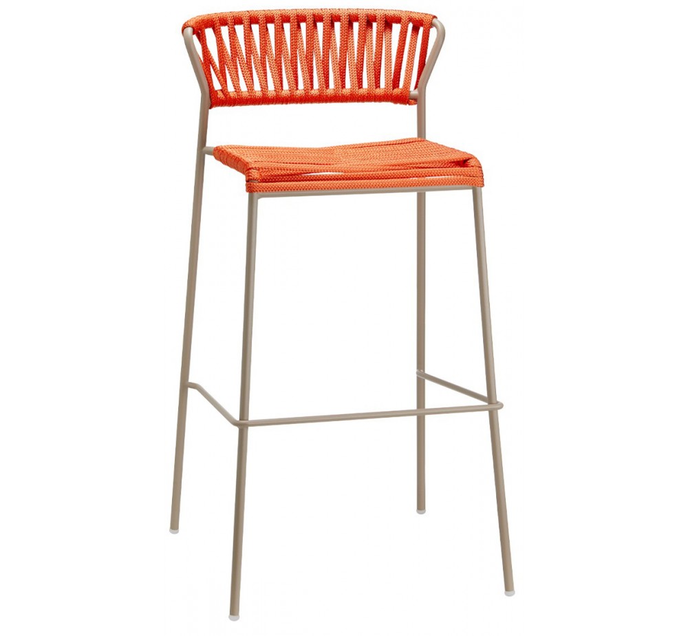 Lisa filo art.2872 metal barstool (h65) by SCAB | Avant Garde