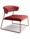 VE - Matt terracotta coated steel, embossed finish