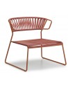 ZE - Zinc and matt terracotta coated, embossed finish
