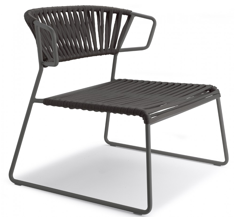 Lisa lounge filo art.2878 metal armchair by SCAB | Avant Garde
